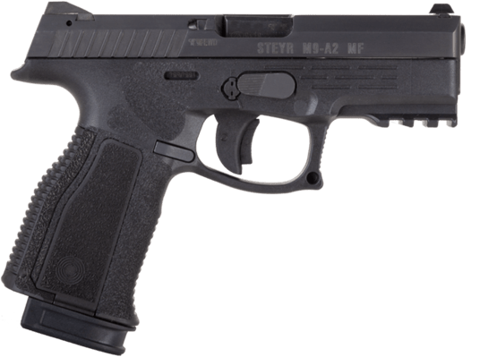 Pistole, Steyr Arms, Modell M-A2 MF mit Rechteckvisierung, Kal. 9mmPara