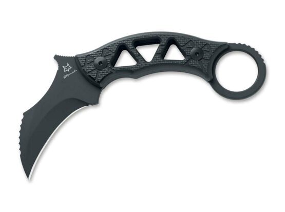 Feststhendes Messer, Fox Knives Tribal K Fixed G10 All Black