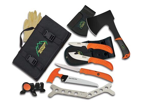 Feststehendes Messer, Outdoor Edge The Outfitter Hunting Set