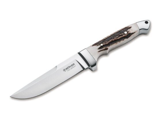 Feststehendes Messer, Böker Vollintegral XL 2.0 Hirschhorn