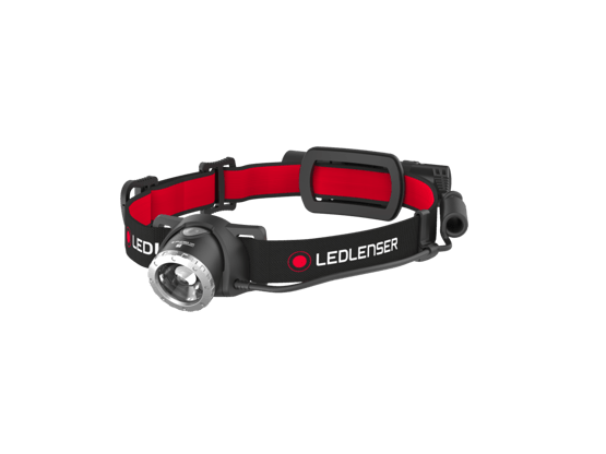 Stirnlampe, Led Lenser, H8R_Black_Box