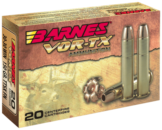 Barnes Kugelpatrone .30-30Win, TSX FN 150gr / VOR-TX, Lead-Free