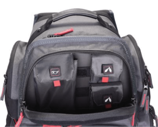 Executive Backpack w/ Cradle for 5 Handguns - Grau