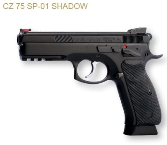 Pistole, CZ75 SP-01, Kal. 9mm Para Light Rail/manuelle Sicherung