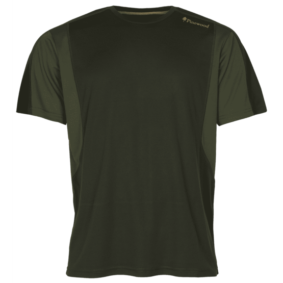 T-Shirt, Pinewood, Finnveden Function T-SHIRT, Moos Green, Grösse M