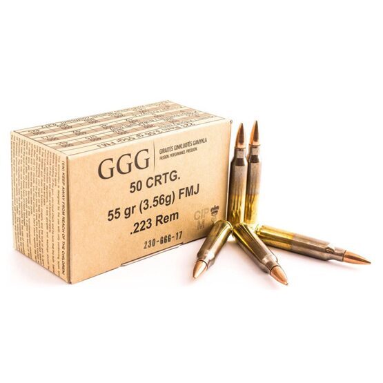 GGG Ammo .223 Rem VLM 55 grs