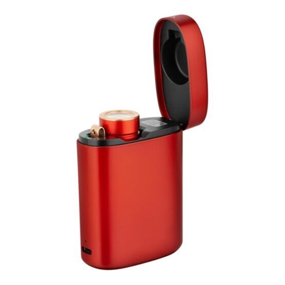 LED Taschenlampe, Baton 3 Premium mit kabelloser Ladestation - Rot
