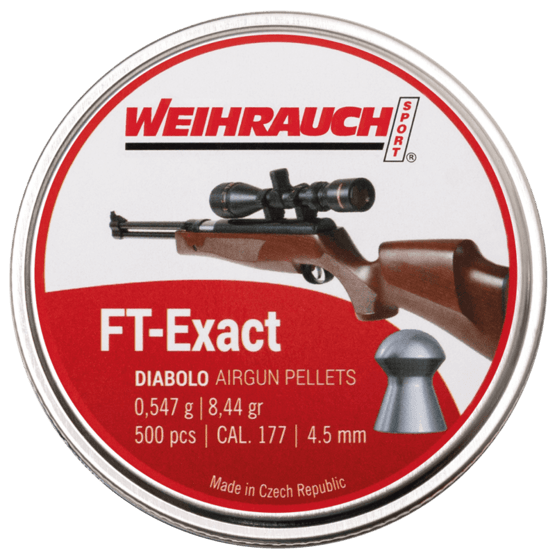 Luftgewehrkugeln, Weihrauch Diabolos F&T Exact 4.5mm (500)