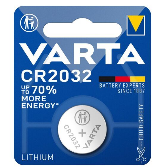 Batterien, Varta CR2032