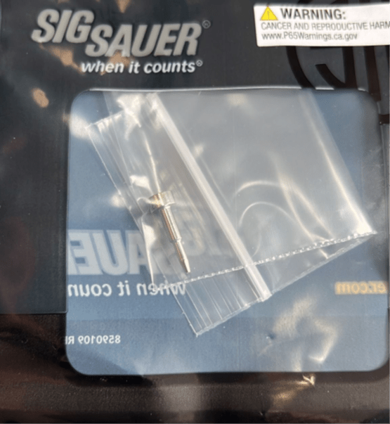 Airgun Piercing Pin, Sig Sauer, P226