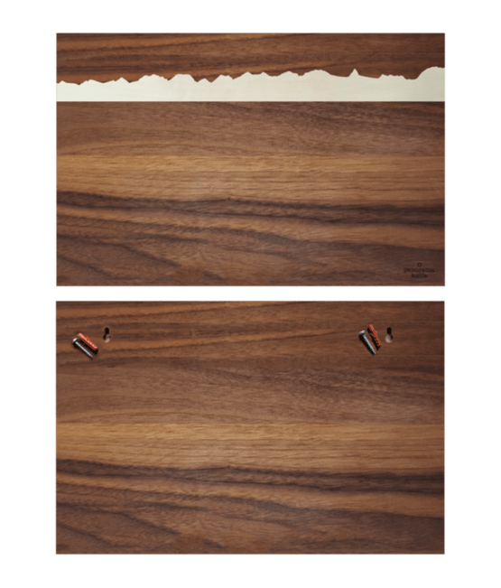 Magnetwand aus Holz, 30 x 20 cm 