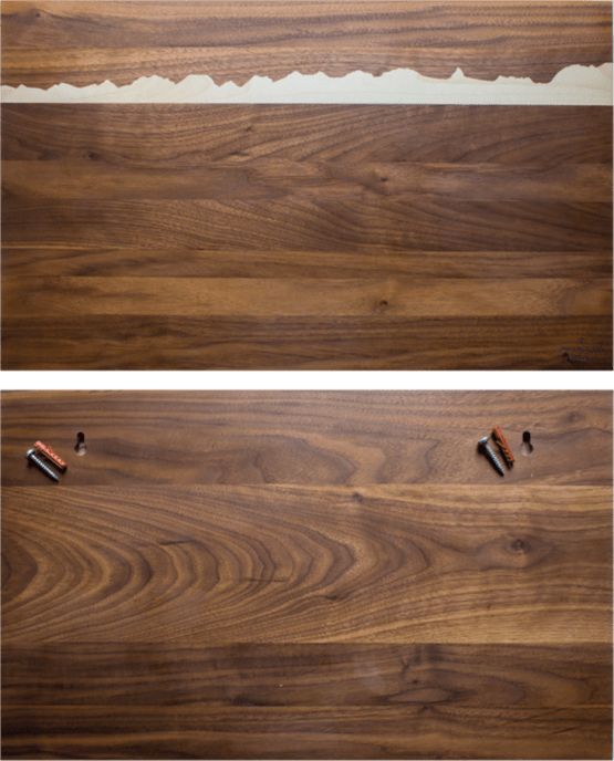 Magnetwand aus Holz, 48 x 30 cm 