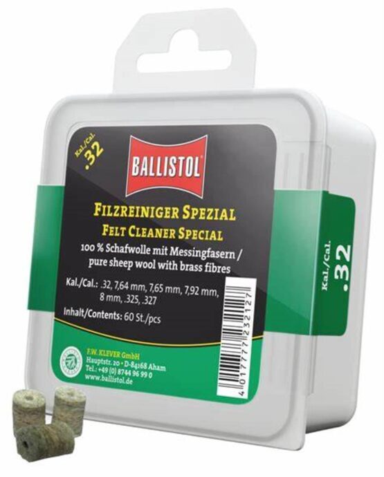 Ballistol, Filzreiniger Klassik, Kal. .32, 8mm