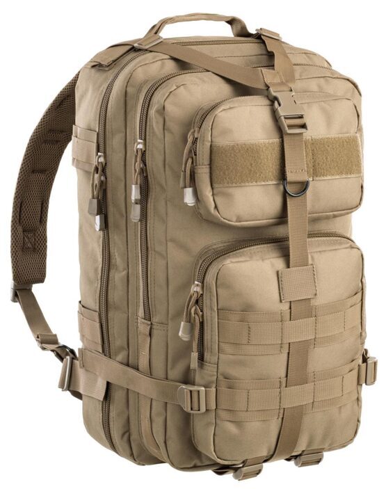 Defcon 5 Tactical Backpack, 40l cyote tan, Hydro compatibel