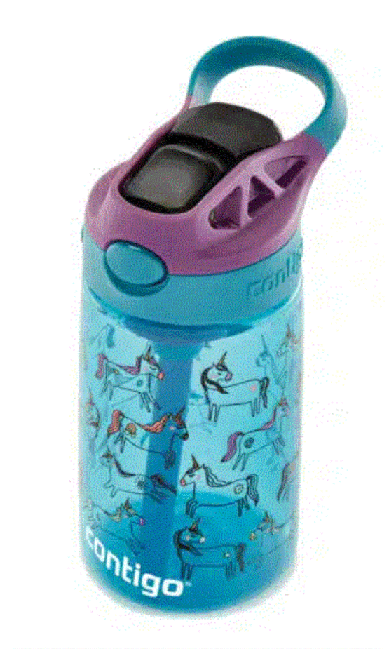 Trinkflasche, Contigo,  Kids Easy Clean Unicorn 420 ml